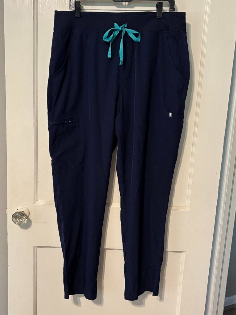 FIGS Technical Collection Navy Blue Scrub Pants Size X-Large PO# 3907